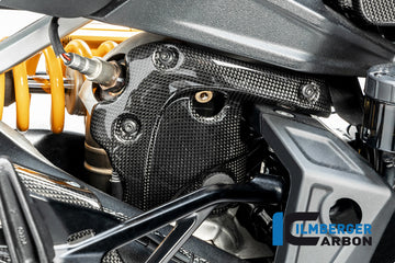 Ilmberger Carbon Fibre Manifold Exhaust Protection for Ducati Diavel 1260 2019-22